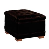 BAUL DARCY MAVISAC PEQUEÑO COLOR CHOCOLATE - TELA