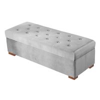 BAUL ELIZA MAVISAC DOS PLAZAS COLOR PLATA - TELA
