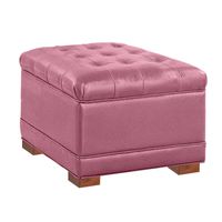 BAUL DARCY MAVISAC PEQUEÑO COLOR ROSADO - TELA