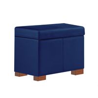 BAUL BAXTON MAVISAC PEQUEÑO COLOR AZUL NOCHE - TELA