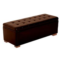 BAUL COUSTER MAVISAC PLAZA Y MEDIA COLOR CHOCOLATE - ULTRA CUERO