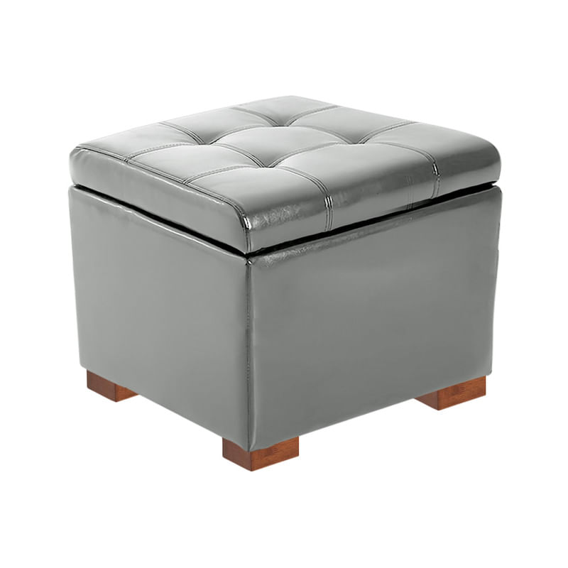 BAUL COUSTER MAVISAC PEQUEÑO COLOR PLATA - ULTRA CUERO