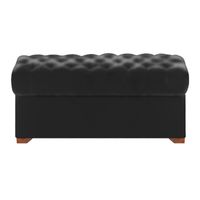 BAUL EILYN MAVISAC PLAZA QUEEN COLOR NEGRO - ULTRA CUERO
