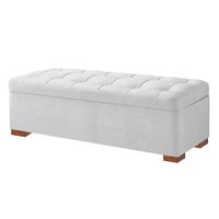 BAUL TERRACOTA MAVISAC PLAZA QUEEN COLOR PLATA - TELA