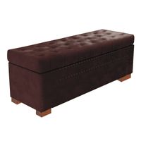 BAUL RINDO MAVISAC PLAZA QUEEN COLOR CHOCOLATE - ULTRA CUERO