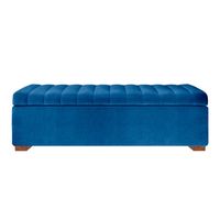 BAUL LIRIO MAVISAC PLAZA KING COLOR AZUL NOCHE - TELA
