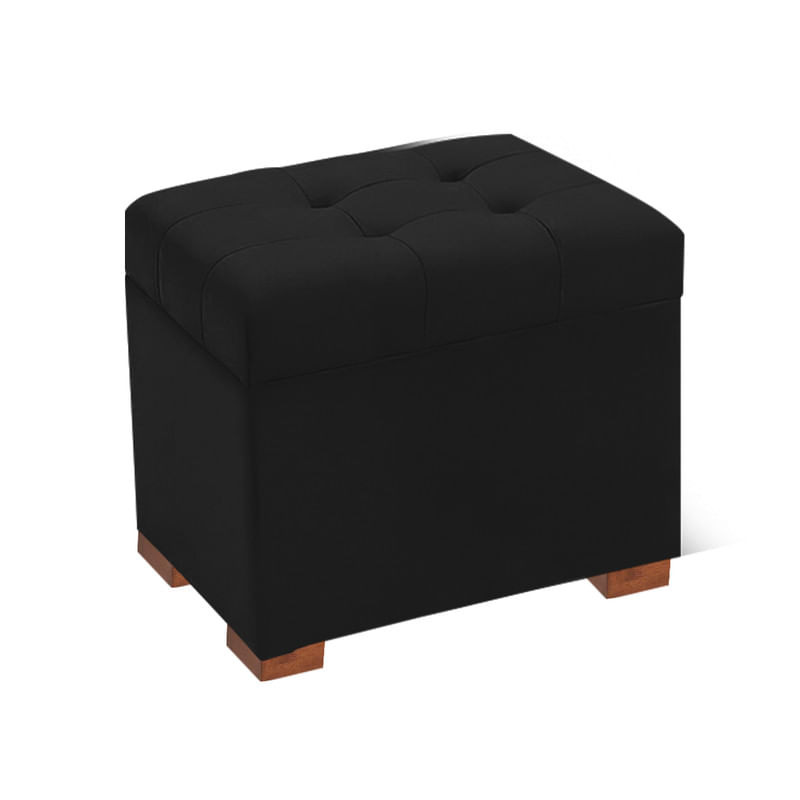 BAUL HALON MAVISAC PEQUEÑO COLOR NEGRO - TELA