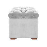 BAUL OLIVER MAVISAC PEQUEÑO COLOR BLANCO - ULTRA CUERO