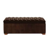 BAUL OLIVER MAVISAC PLAZA QUEEN COLOR CHOCOLATE - TELA
