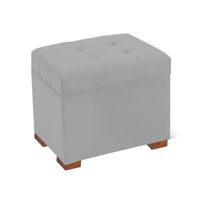 BAUL HALON MAVISAC PEQUEÑO COLOR PLATA - TELA