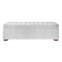 BAUL LIRIO MAVISAC PLAZA KING COLOR BLANCO - ULTRA CUERO