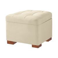 BAUL TERRACOTA MAVISAC PEQUEÑO COLOR MARFIL - ULTRA CUERO