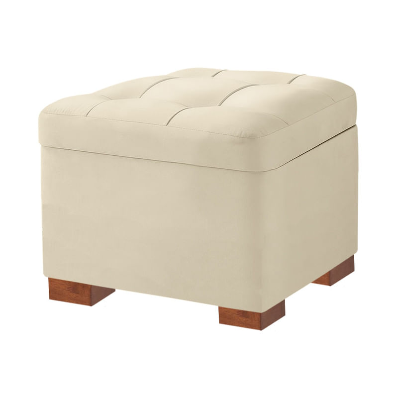 BAUL TERRACOTA MAVISAC PEQUEÑO COLOR MARFIL - ULTRA CUERO