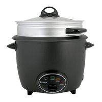 Olla Arrocera Imaco 1.8L con vaporera RC18FRY Color Negro
