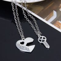Set x 2 collares mejores amigos llave y corazón bff best friends
