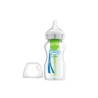 Biberón De Vidrio Dr Browns 9 Oz / 270 Ml Boca Ancha