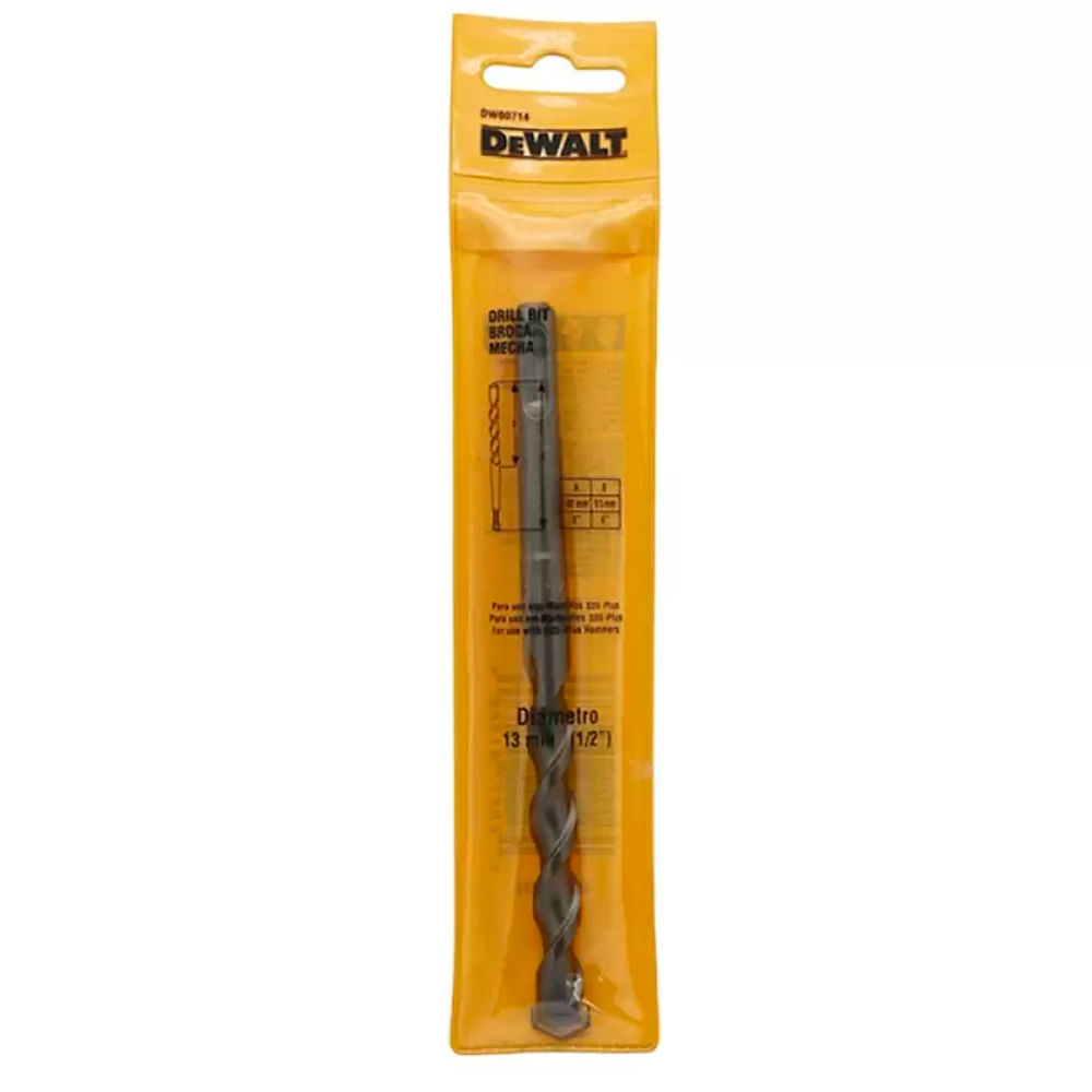 Broca SDS Plus 13 x 100 x 160mm Dewalt DW00714