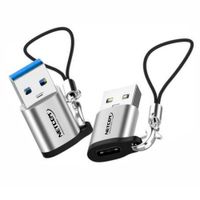 ADAPTADOR OTG USB 3.0 MACHO A TIPO C HEMBRA NETCOM