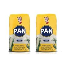 Pack x 2 Harina PAN Pre Cocida de Maiz blanco