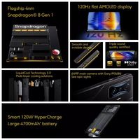 Celular, POCO F4 GT 5G, 8GB RAM, 128GB ALMACENAMIENTO