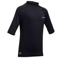 CAMISETA PROTECCIÓN SOLAR SURF NIÑOS OLAIAN NEGRO