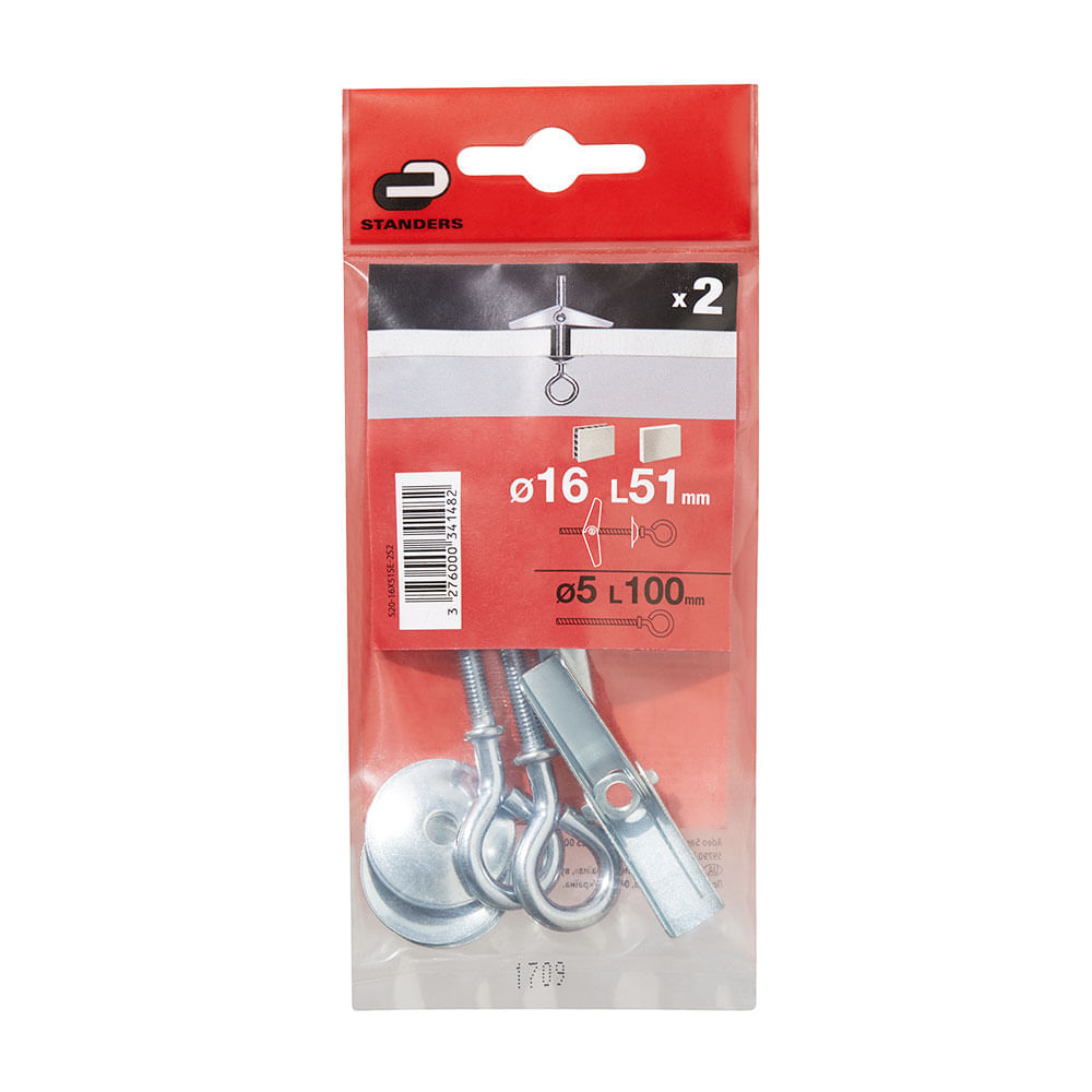 Armella 16x51mm x 2 unidades Stander