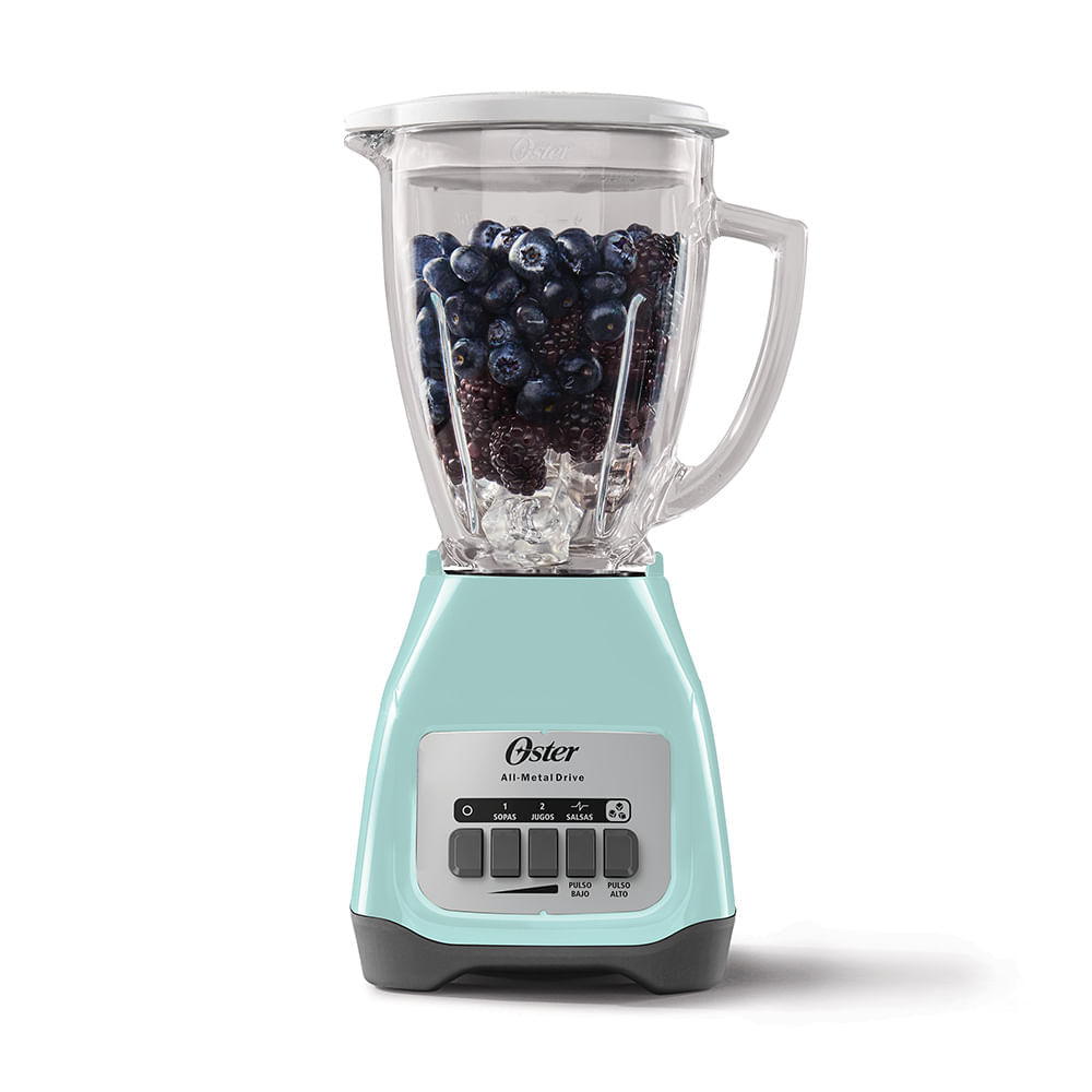 Licuadora Oster blstkag vpb de 1.5L con 550 watts – Celeste