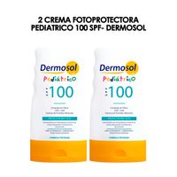 2 Crema Fotoprotectora Pediatrico 100 SPF- Dermosol