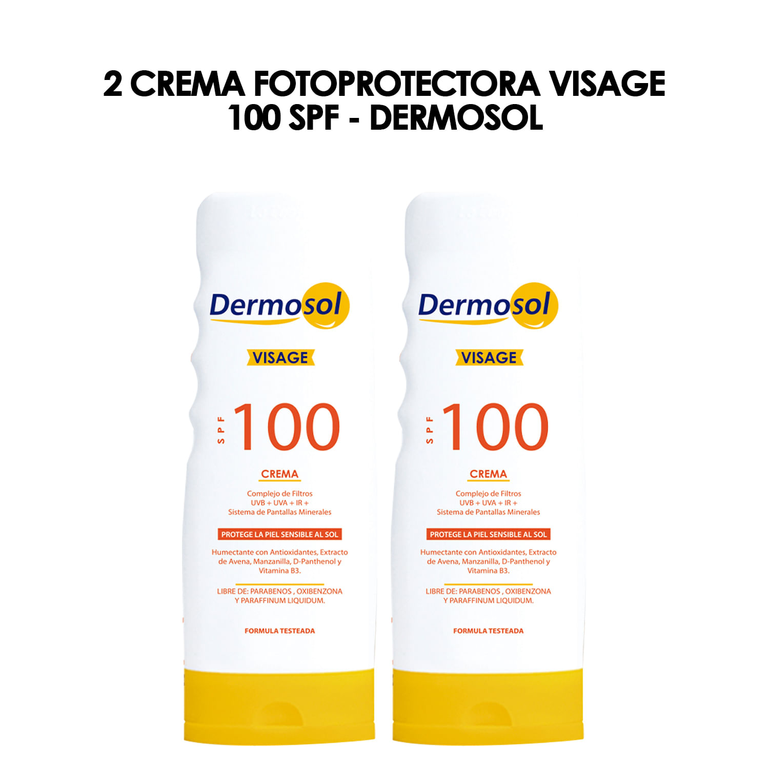 2 Crema fotoprotectora Visage 100 SPF - Dermosol