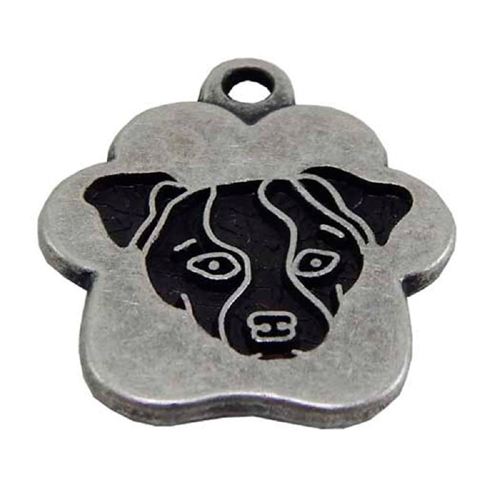 Placa de Identificación para Perro Jack Russel vintage