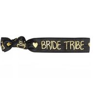 Pulsera negra bride tribe para despedida de soltera