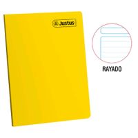 Cuaderno JUSTUS Deluxe Rayado 80 Hojas