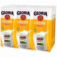 Leche Sabor a Vainilla GLORIA UHT Niños Caja 180ml