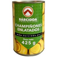 Champiñones Enlatados BÁRCIDDA Lata 425g