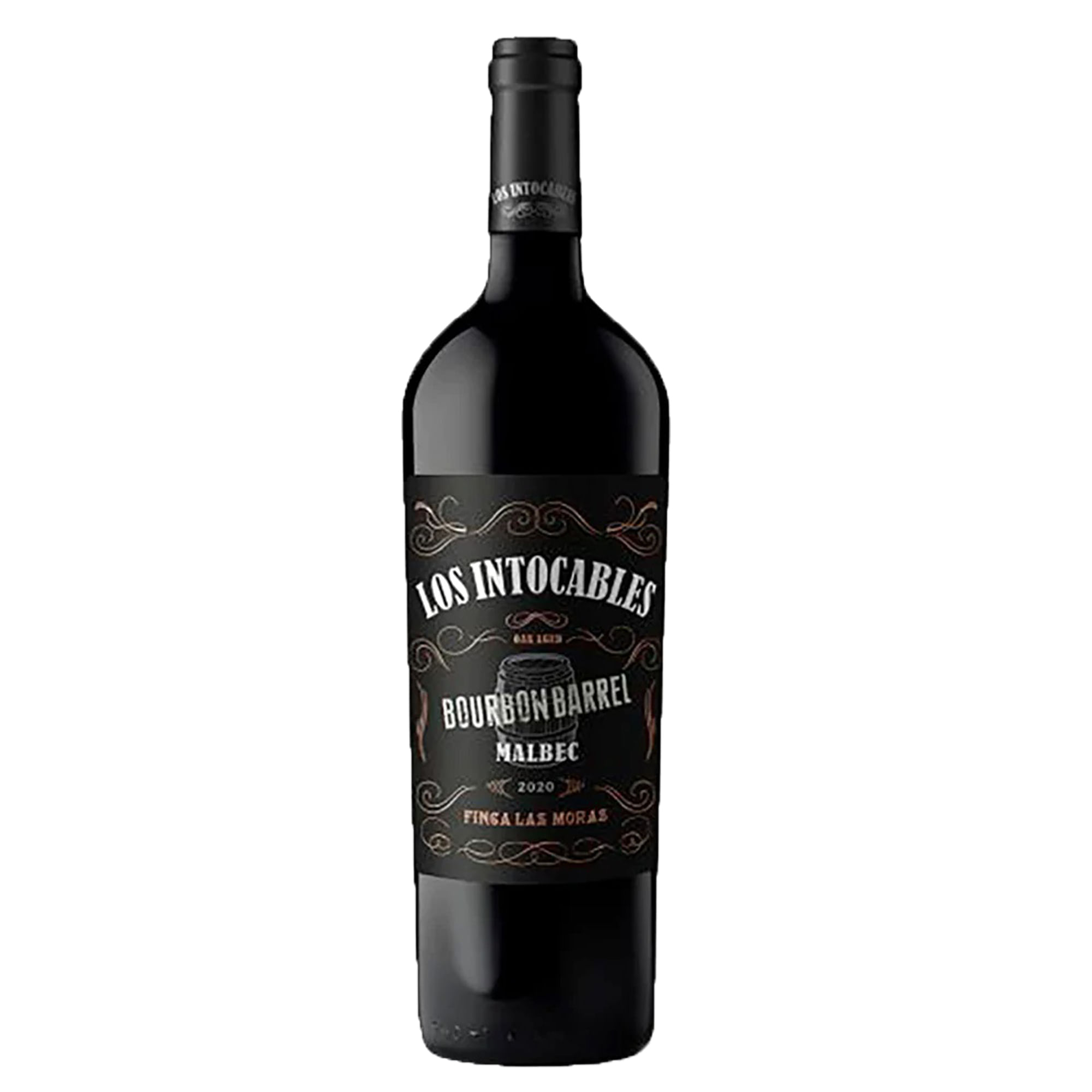 Vino Tinto LAS MORAS Los Intocables Malbec Botella 750ml