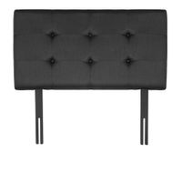 Cabecera Tela Alfa Gris 2 Plazas