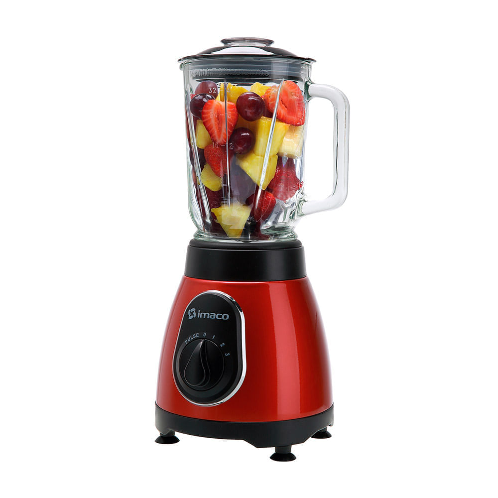 Licuadora Acero Roja BLS5388R 500W