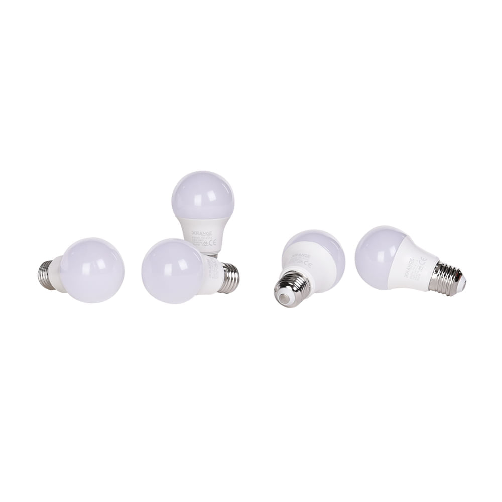 Foco LED Orange E27 7W Luz Fría x 5 unidades