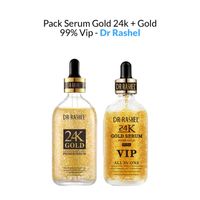 Pack Serum Gold 24k + Gold 99% Vip - Dr. Rashel