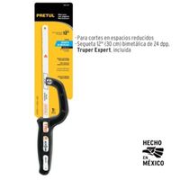 Mini arco de sierra plástico 12Pulg. PRETUL