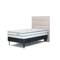 Dormitorio Autonomy 1.5 Plazas Respaldo Issey Niebla
