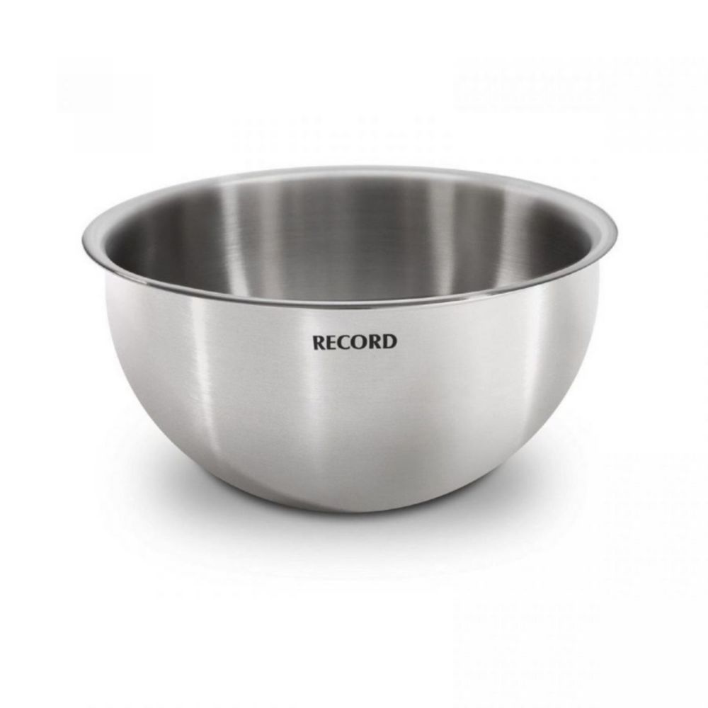 Bowl Cónico Acero Inoxidable N°18