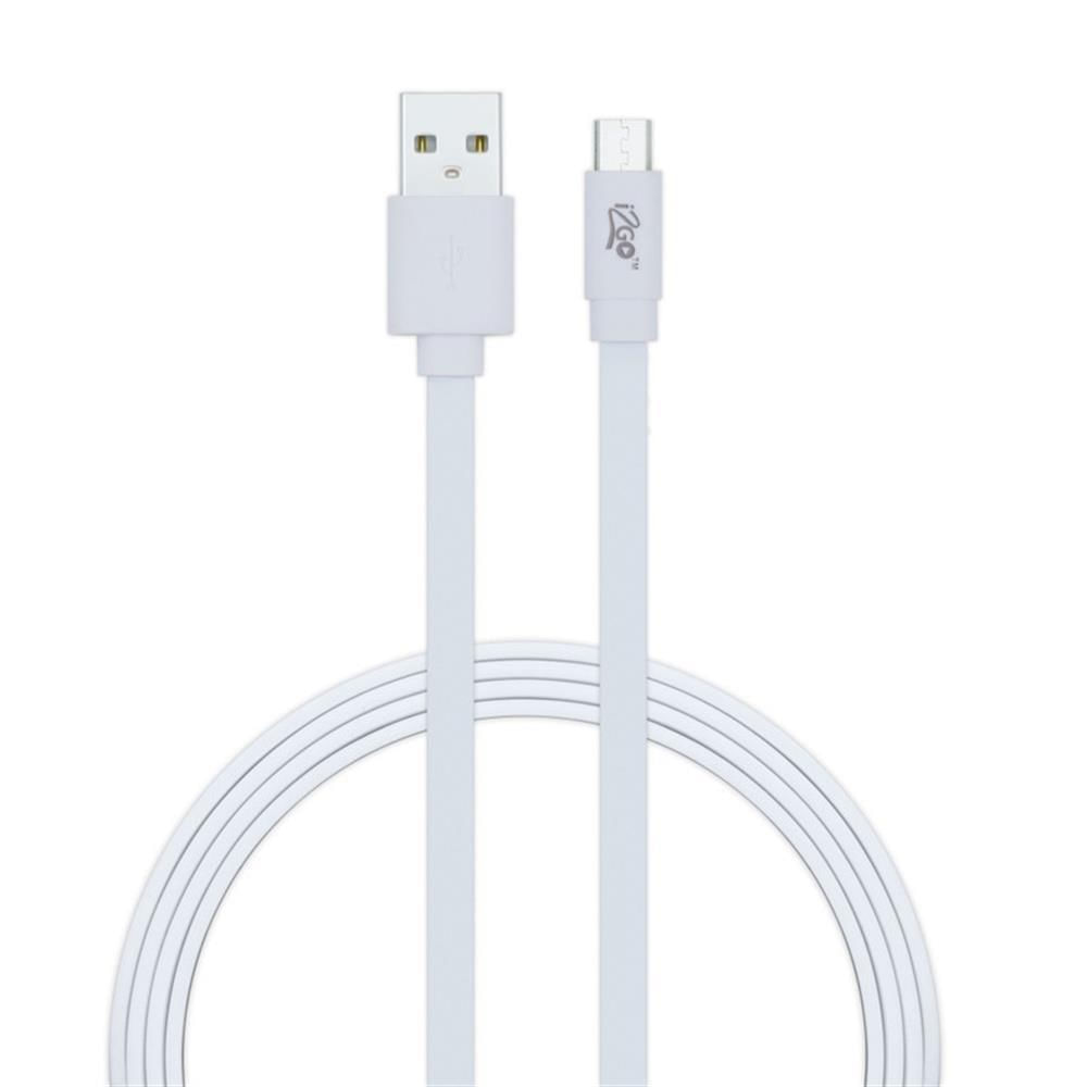 CABLE MICRO USB 1.2 MT BLANCO