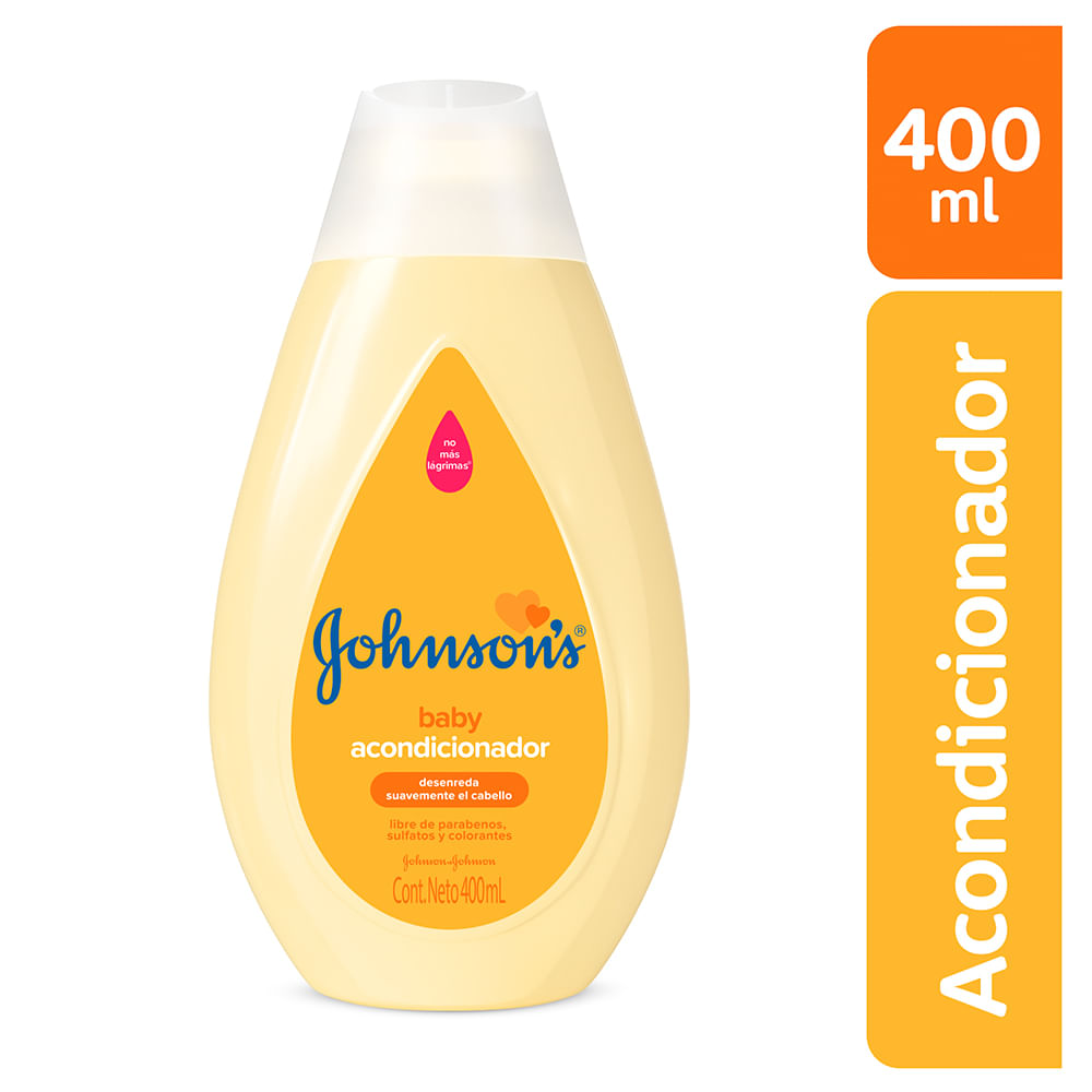 Acondicionador para Bebé Johnsons Baby Desenreda Suave 400ml