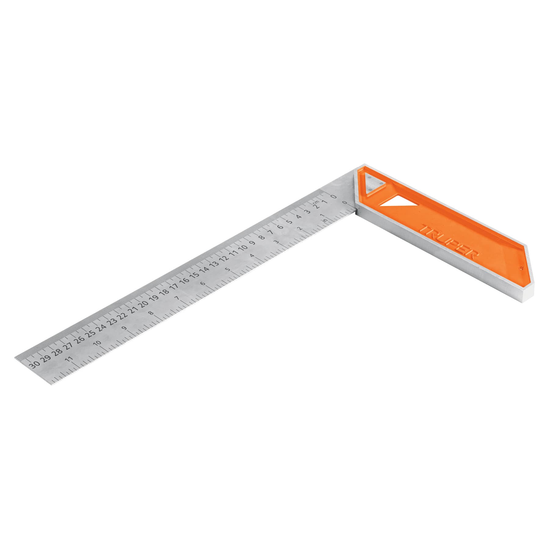 Escuadra para carpintero mango de aluminio 12"" Truper