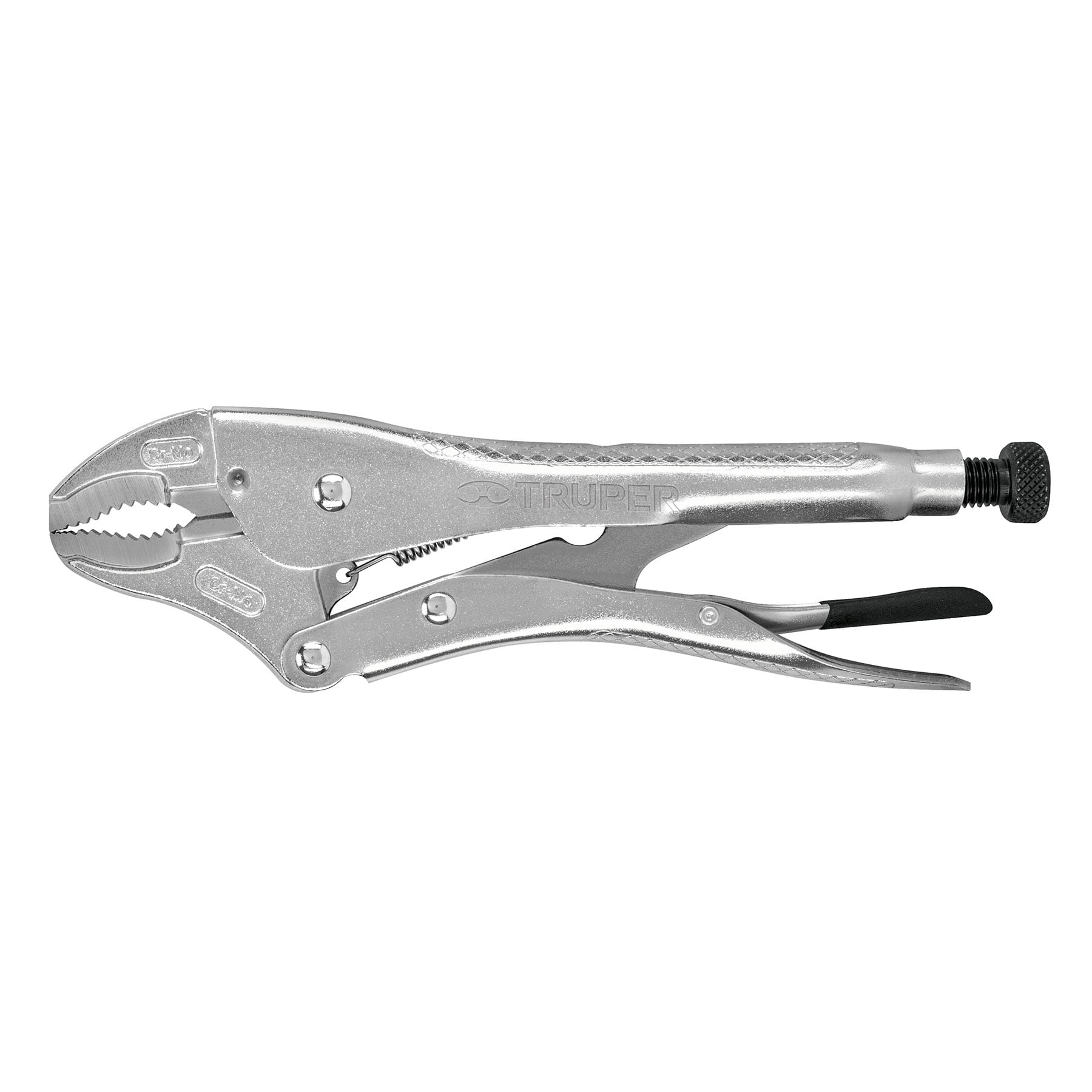Alicate de presion curvo 10"" Truper