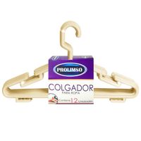 Colgadores PROLIMSO Clásicos Paquete 12un (Modelos Aleatorios)