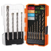 Juego brocas para metal y brocas para concreto 11 piezas Truper