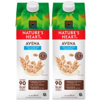 Pack Bebida de Avena NATURE'S HEART Caja 946ml Paquete 2un
