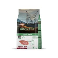 Alimento para Gatos Adultos Esterilizado Bravery Pollo 2 Kg